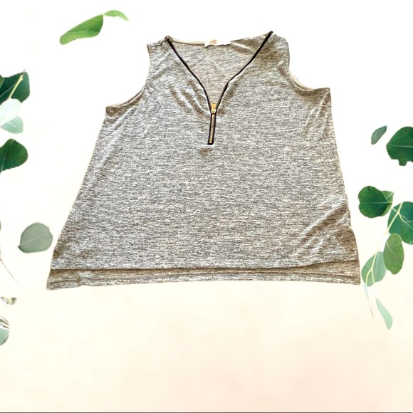 Zipper Tank Top - Picture 1 of 6